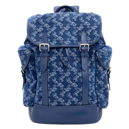 COACH CAJ51 Hitch Backpack Horse and Carriage Backpack Â· Daypack Denim Ladies [Used]