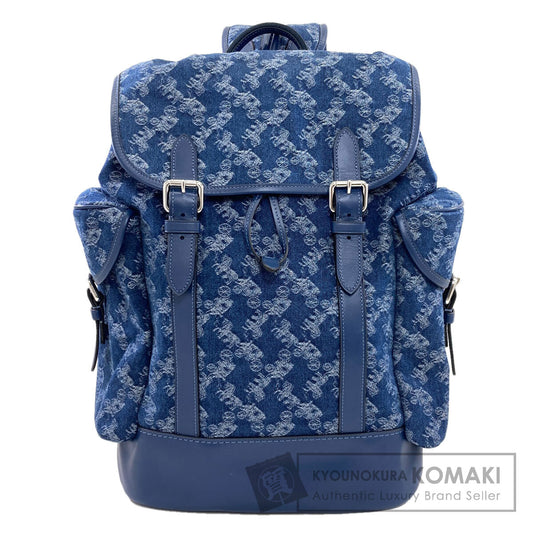 COACH CAJ51 Hitch Backpack Horse and Carriage Backpack Â· Daypack Denim Ladies [Used]