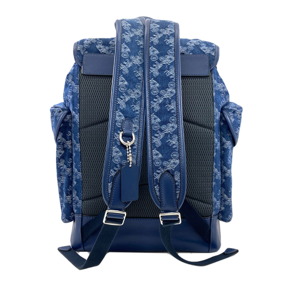 COACH CAJ51 Hitch Backpack Horse and Carriage Backpack Â· Daypack Denim Ladies [Used]