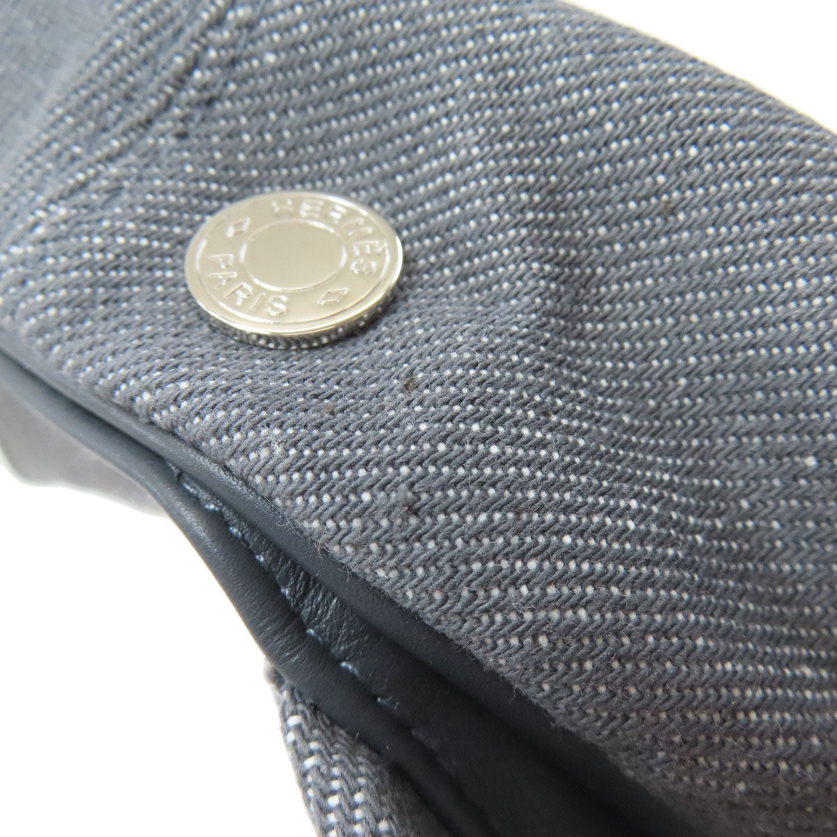HERMES Tick Newsboy hat Cotton Ladies [Used]