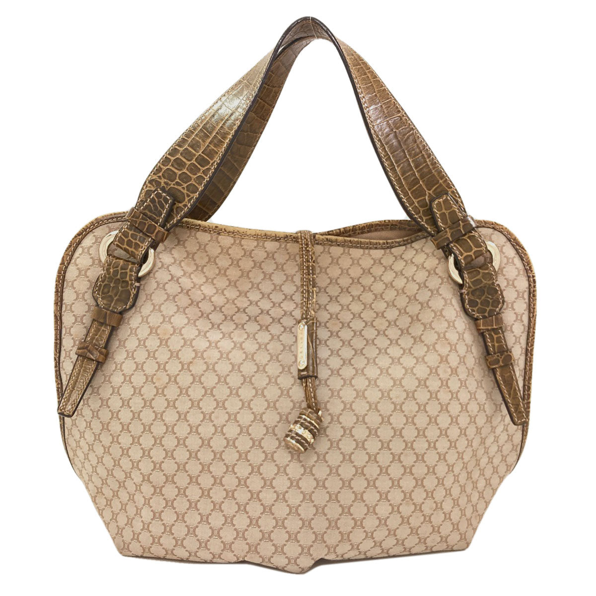 CELINE Macadam pattern Tote Bag Canvas Ladies [Used]