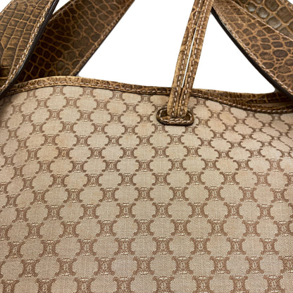 CELINE Macadam pattern Tote Bag Canvas Ladies [Used]