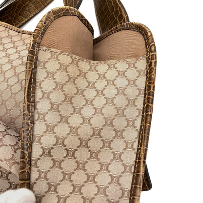 CELINE Macadam pattern Tote Bag Canvas Ladies [Used]