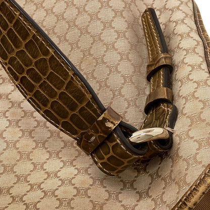 CELINE Macadam pattern Tote Bag Canvas Ladies [Used]