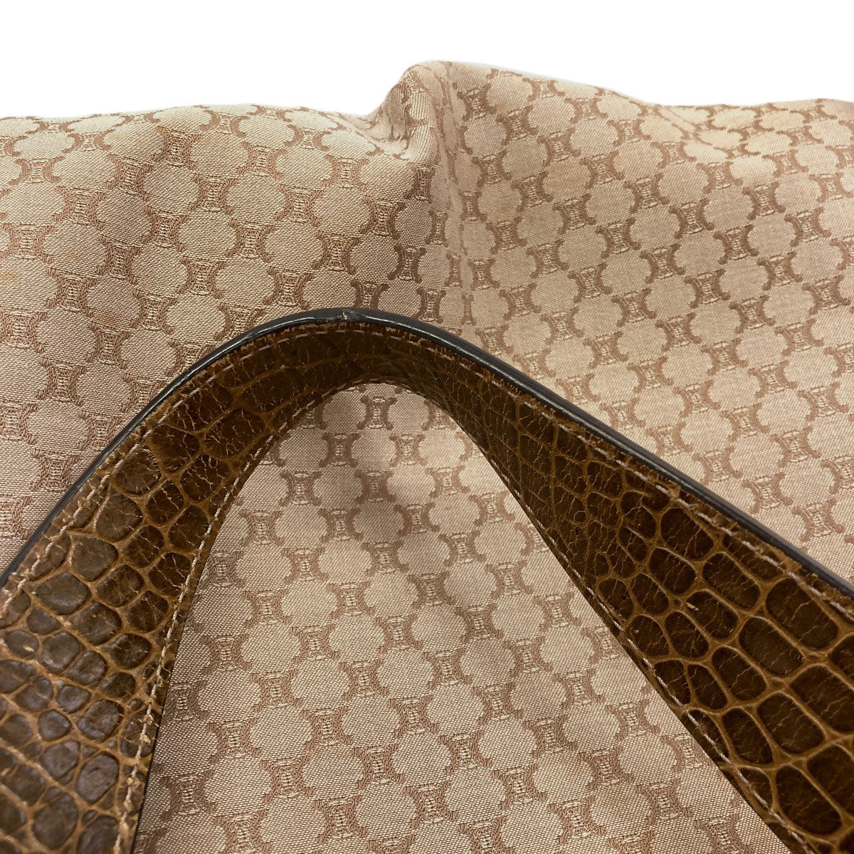 CELINE Macadam pattern Tote Bag Canvas Ladies [Used]