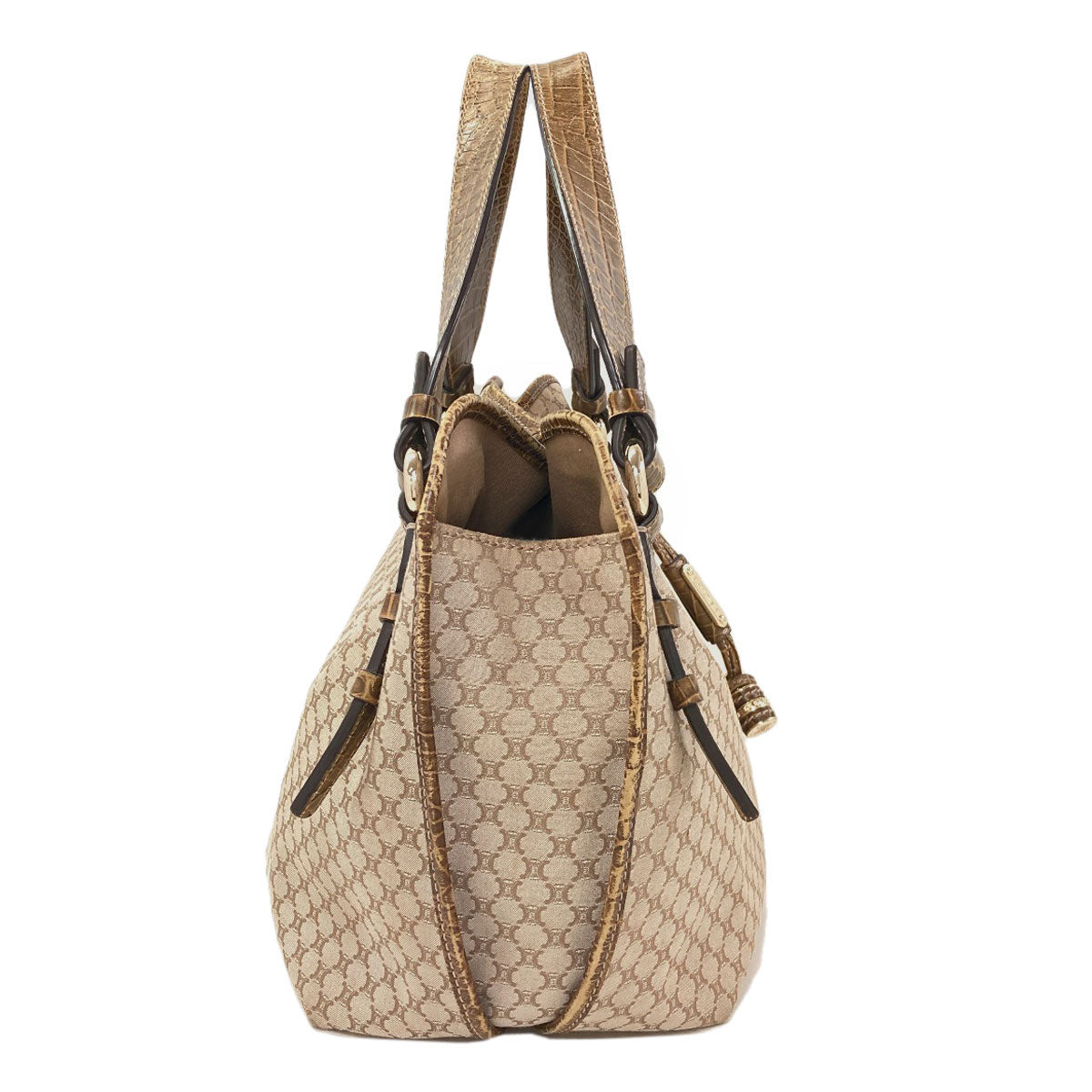 CELINE Macadam pattern Tote Bag Canvas Ladies [Used]