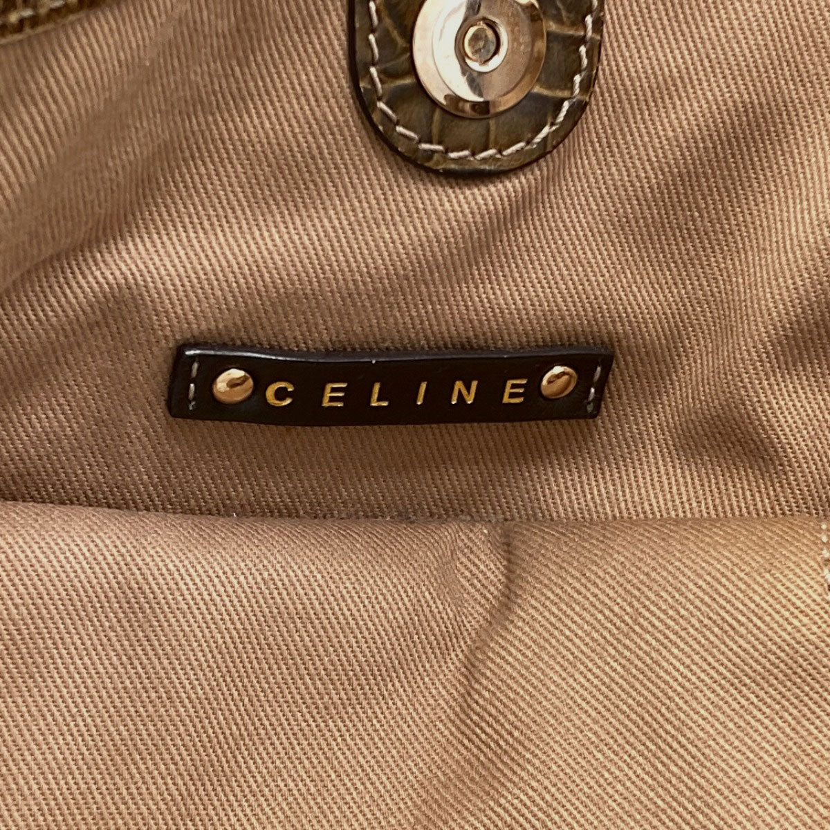 CELINE Macadam pattern Tote Bag Canvas Ladies [Used]