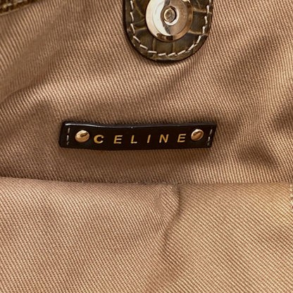 CELINE Macadam pattern Tote Bag Canvas Ladies [Used]