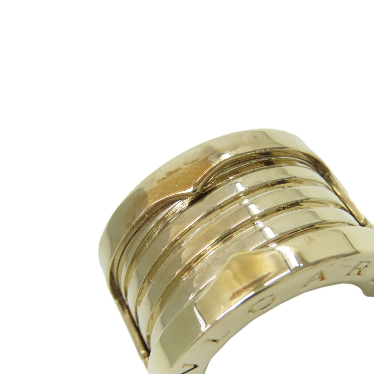 BVLGARI Scarf Scarf Ring 2-piece set Scarf Silk Ladies [Used]