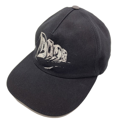 CHRISTIAN DIOR logo hat Cotton Ladies [Used]