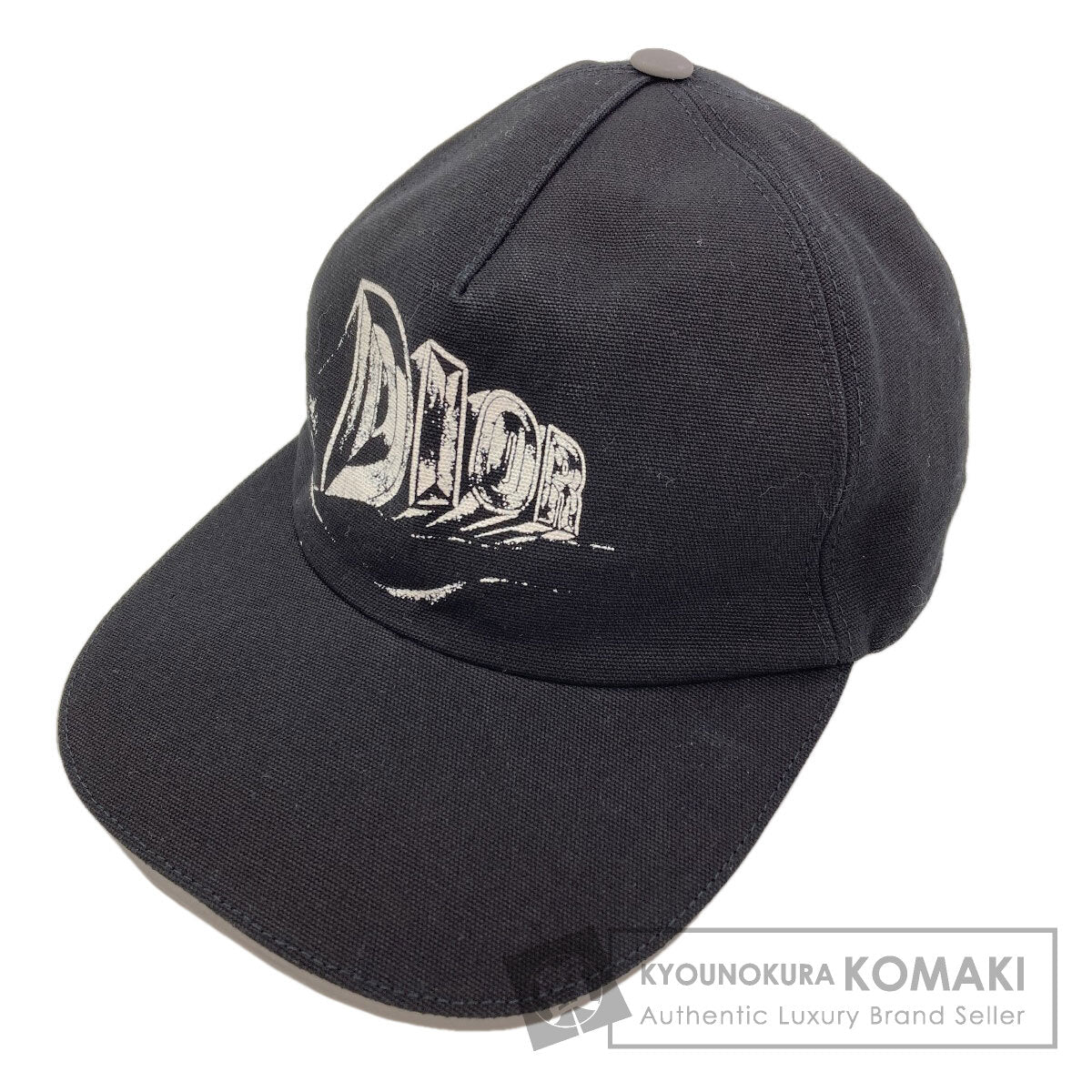 CHRISTIAN DIOR logo hat Cotton Ladies [Used]