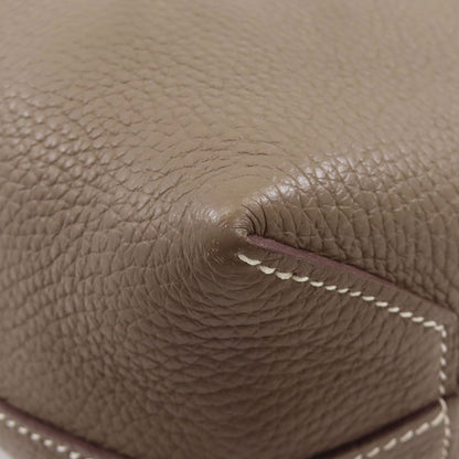 HERMES Cabaseri 31 Etoupe Tote Bag Taurillon Clemence Ladies [Used]
