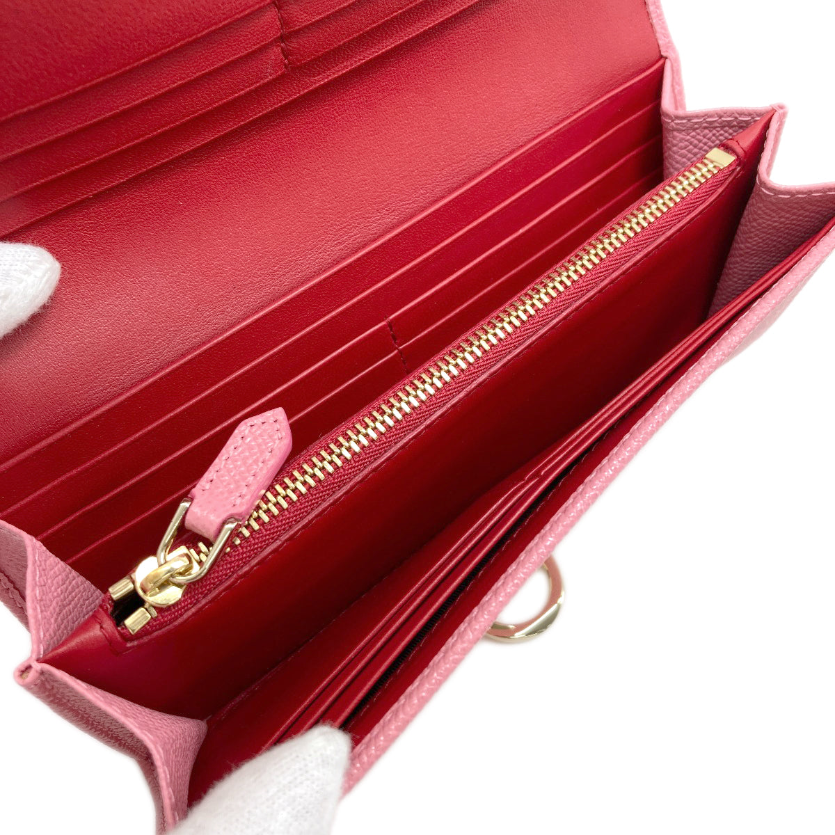 BVLGARI BVLGARI BVLGARI Long wallet (with coin pocket) Leather Ladies [Used]