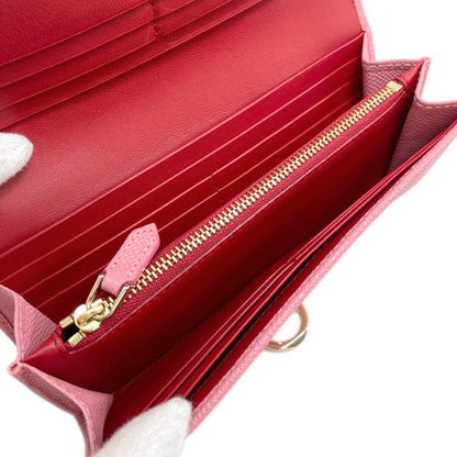 BVLGARI BVLGARI BVLGARI Long wallet (with coin pocket) Leather Ladies [Used]