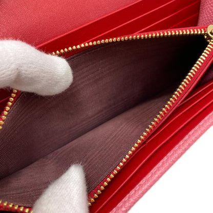 BVLGARI BVLGARI BVLGARI Long wallet (with coin pocket) Leather Ladies [Used]