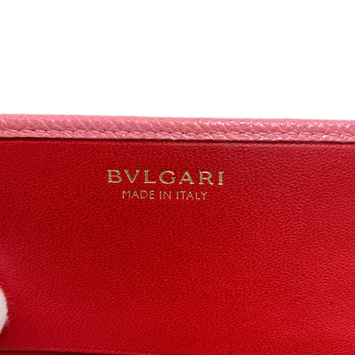 BVLGARI BVLGARI BVLGARI Long wallet (with coin pocket) Leather Ladies [Used]