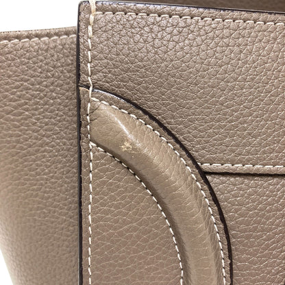 CELINE Luggage micro Handbag Leather Ladies [Used]