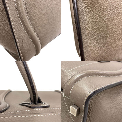 CELINE Luggage micro Handbag Leather Ladies [Used]