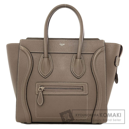 CELINE Luggage micro Handbag Leather Ladies [Used]