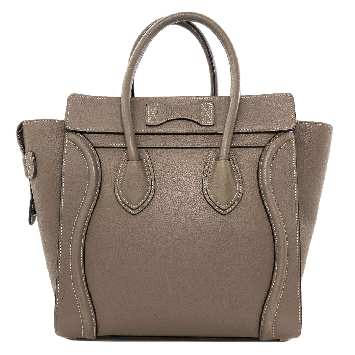 CELINE Luggage micro Handbag Leather Ladies [Used]