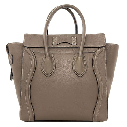 CELINE Luggage micro Handbag Leather Ladies [Used]