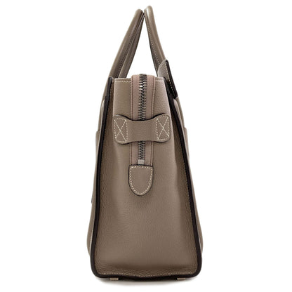 CELINE Luggage micro Handbag Leather Ladies [Used]