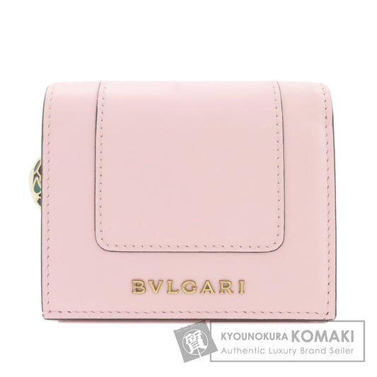 BVLGARI Serpenti Forever Bifold Wallet with Coin Pocket Calf Ladies [Used]