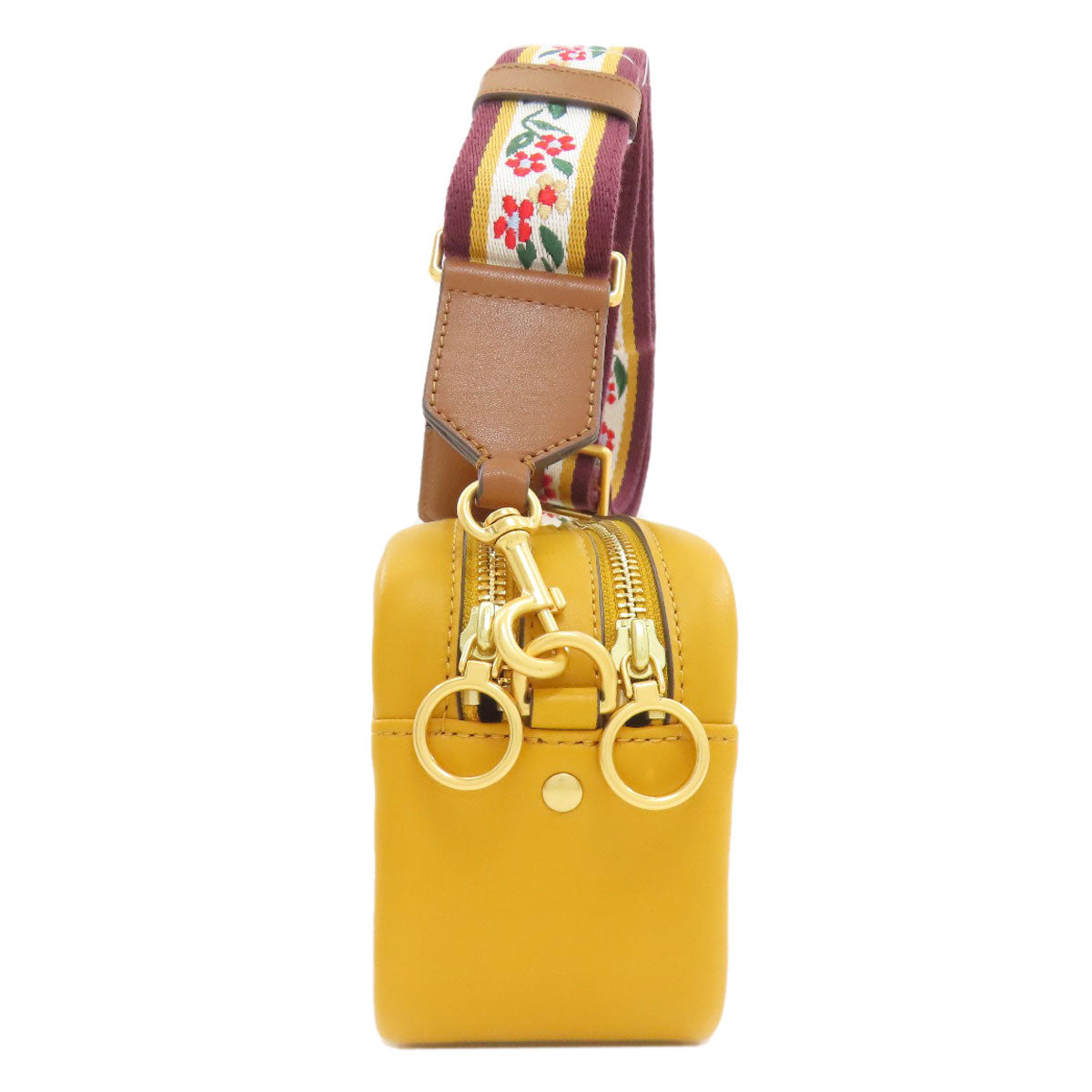 Tory Burch Perry High Frequency Mini Bag Shoulder Bag Leather Ladies [Used]