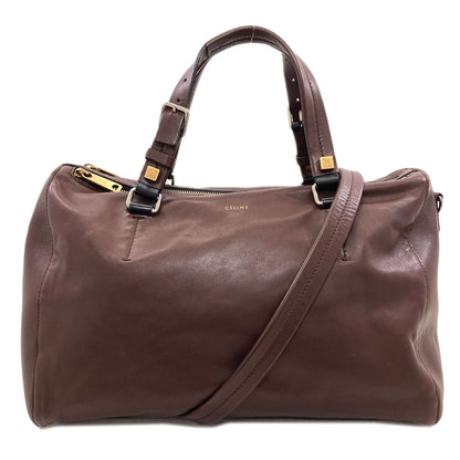 CELINE 2WAY Handbag Leather Ladies [Used]
