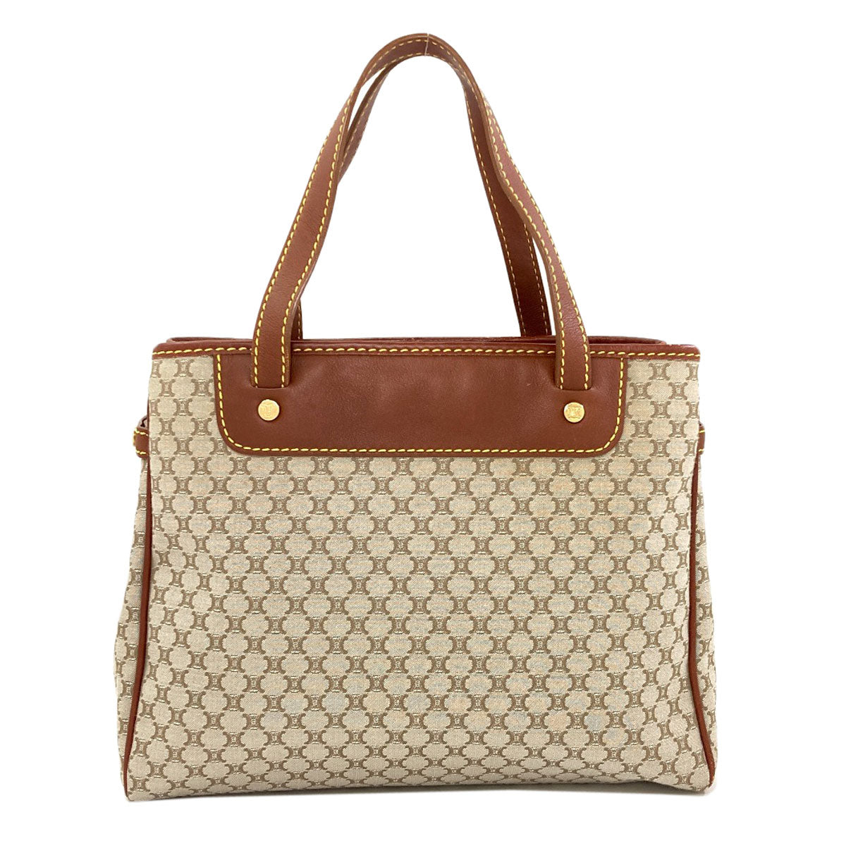 CELINE Macadam pattern Handbag Canvas Ladies [Used]