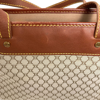 CELINE Macadam pattern Handbag Canvas Ladies [Used]
