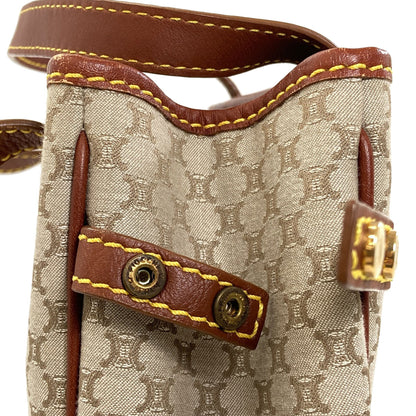 CELINE Macadam pattern Handbag Canvas Ladies [Used]
