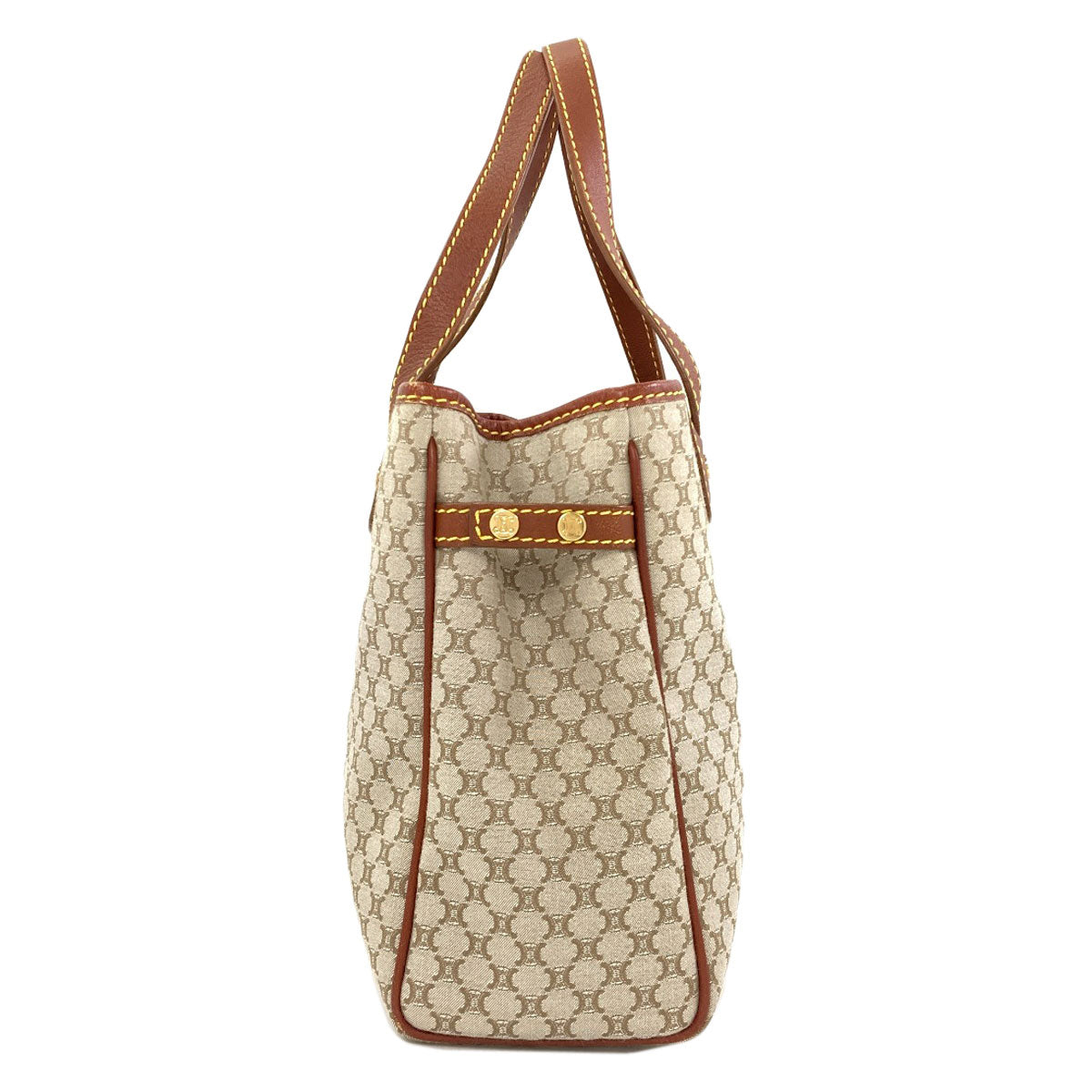 CELINE Macadam pattern Handbag Canvas Ladies [Used]