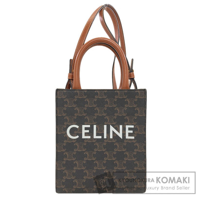 CELINE Mini Vertical Cover 2WAY Handbag PVC Ladies [Used]