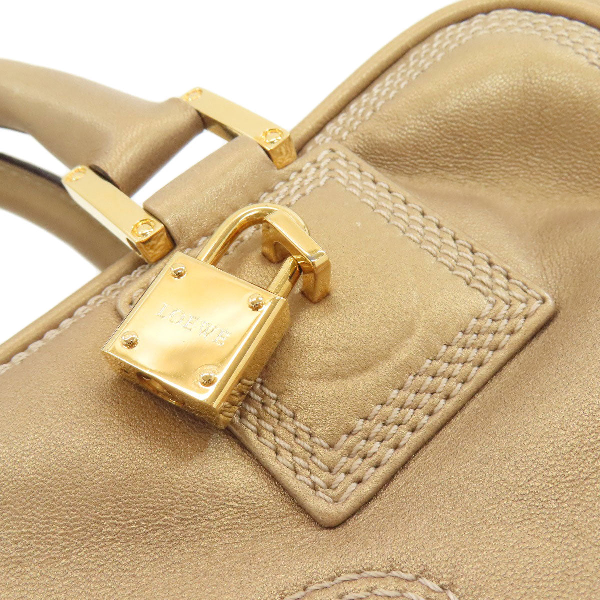 LOEWE Amazona Handbag Lambskin Ladies [Used]