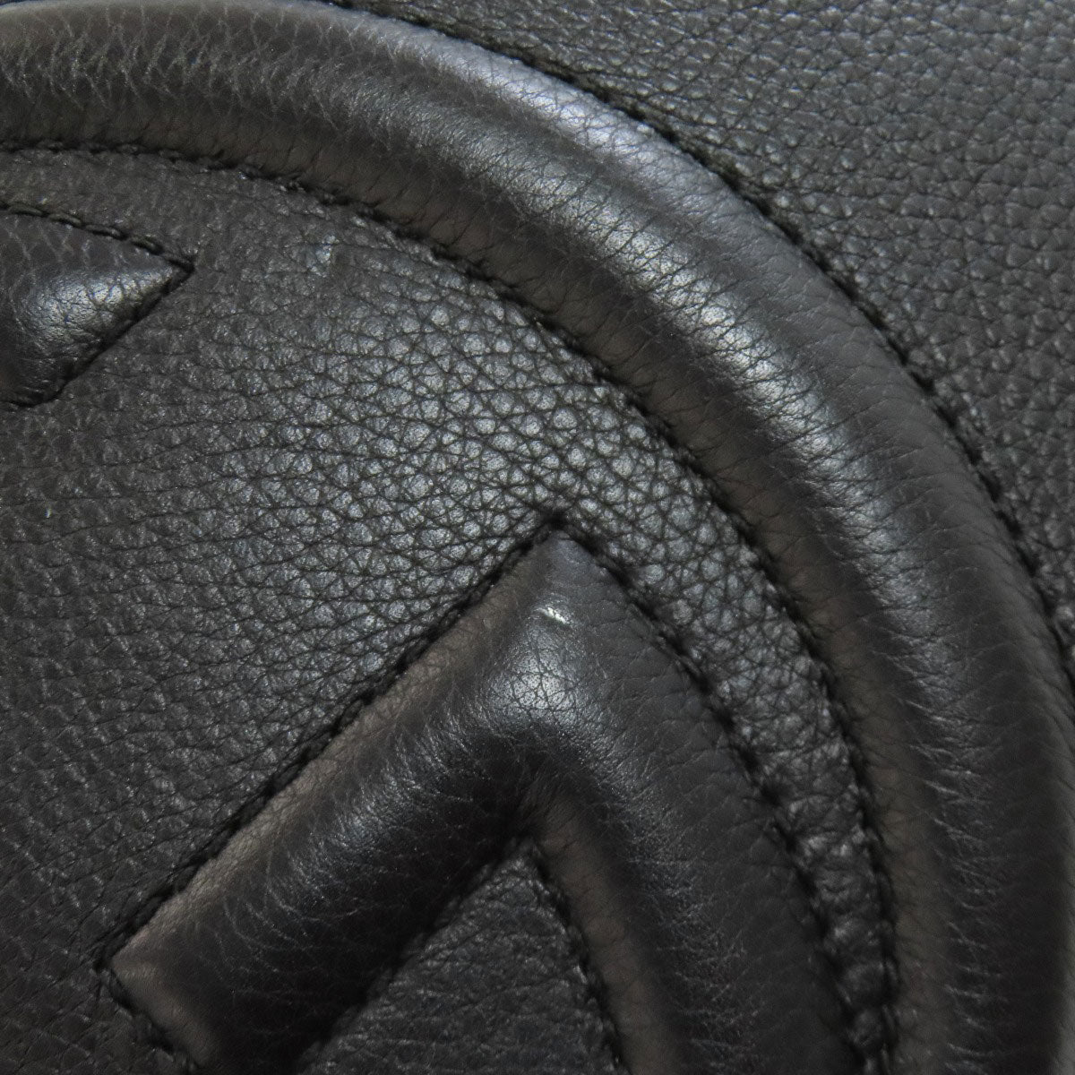 GUCCI 308982 Soho Interlocking G Tote Bag Leather Ladies [Used]