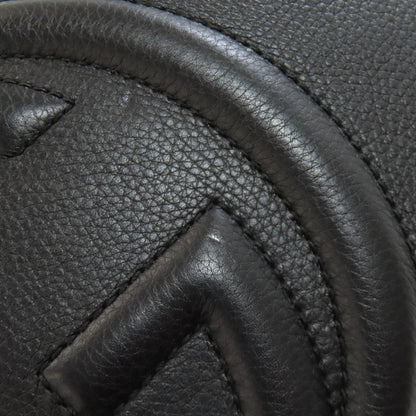 GUCCI 308982 Soho Interlocking G Tote Bag Leather Ladies [Used]