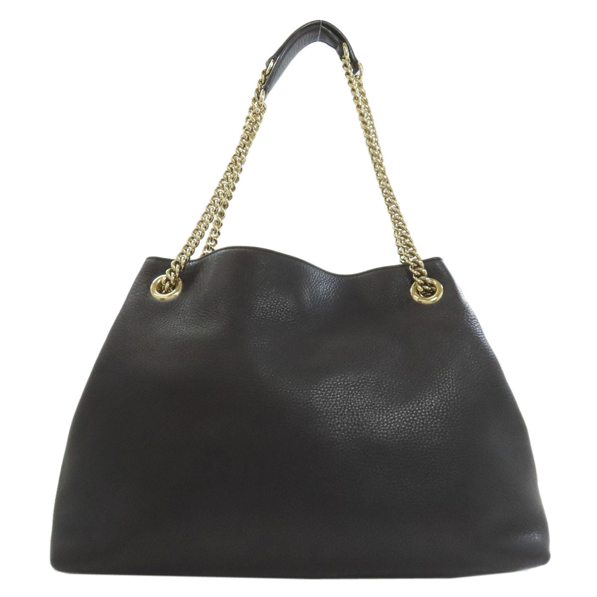 GUCCI 308982 Soho Interlocking G Tote Bag Leather Ladies [Used]