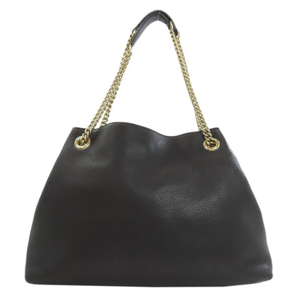 GUCCI 308982 Soho Interlocking G Tote Bag Leather Ladies [Used]