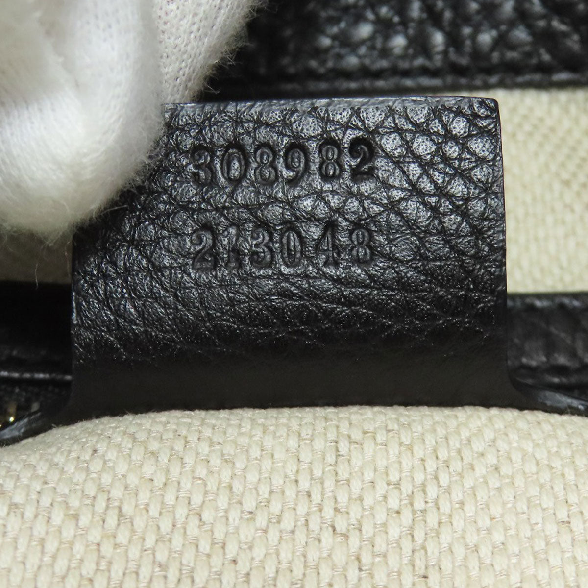 GUCCI 308982 Soho Interlocking G Tote Bag Leather Ladies [Used]