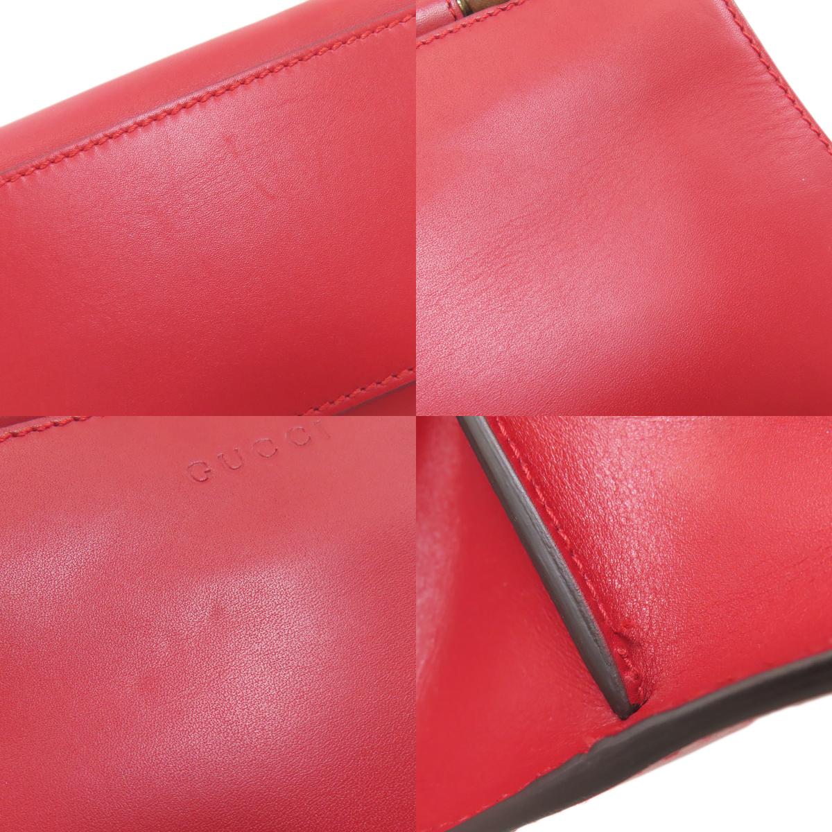 GUCCI 470271 Bamboo Nim Fair 2WAY Handbag Calf Ladies [Used]