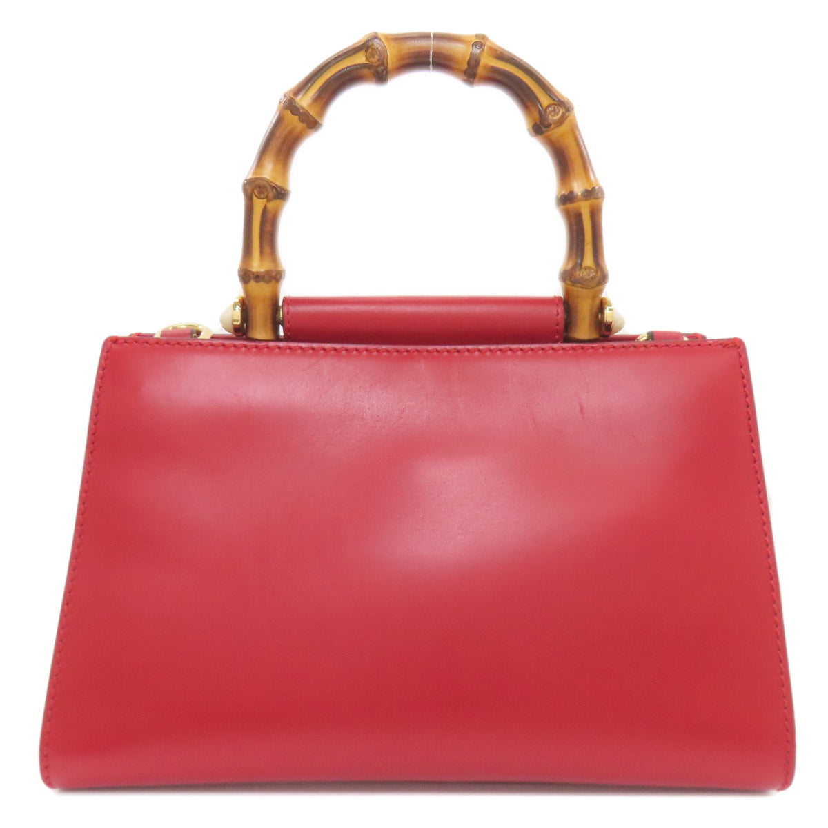 GUCCI 470271 Bamboo Nim Fair 2WAY Handbag Calf Ladies [Used]
