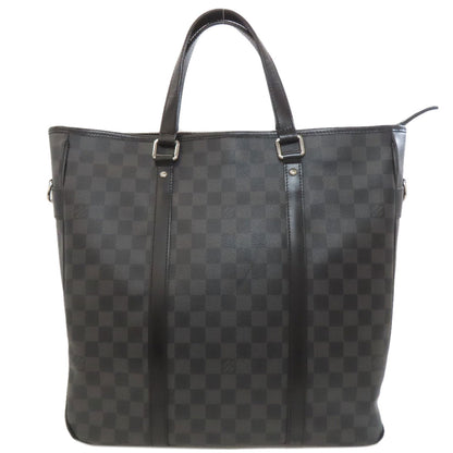 LOUIS VUITTON N51192 Tadao Handbag Damier canvas mens [Used]