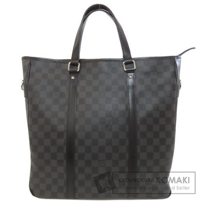 LOUIS VUITTON N51192 Tadao Handbag Damier canvas mens [Used]