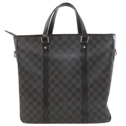 LOUIS VUITTON N51192 Tadao Handbag Damier canvas mens [Used]