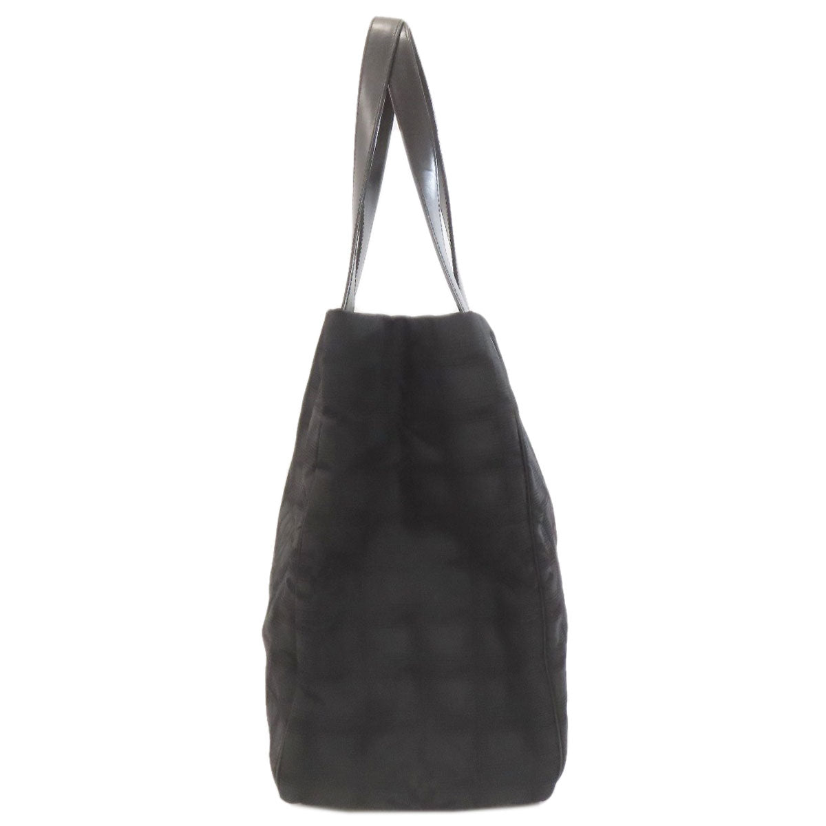 CHANEL New Travel Line MM Tote Bag Nylon jacquard Ladies [Used]