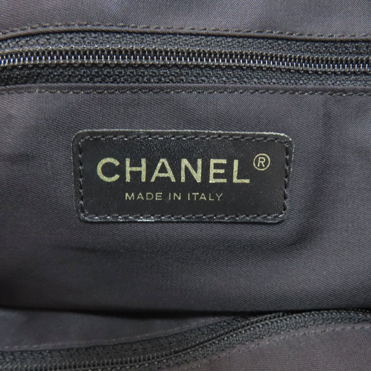 CHANEL New Travel Line MM Tote Bag Nylon jacquard Ladies [Used]