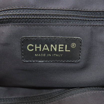 CHANEL New Travel Line MM Tote Bag Nylon jacquard Ladies [Used]