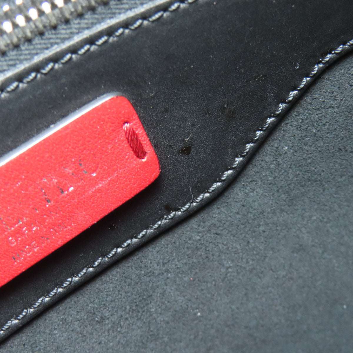 VALENTINO VLTN logo Clutch bag Calf Ladies [Used]