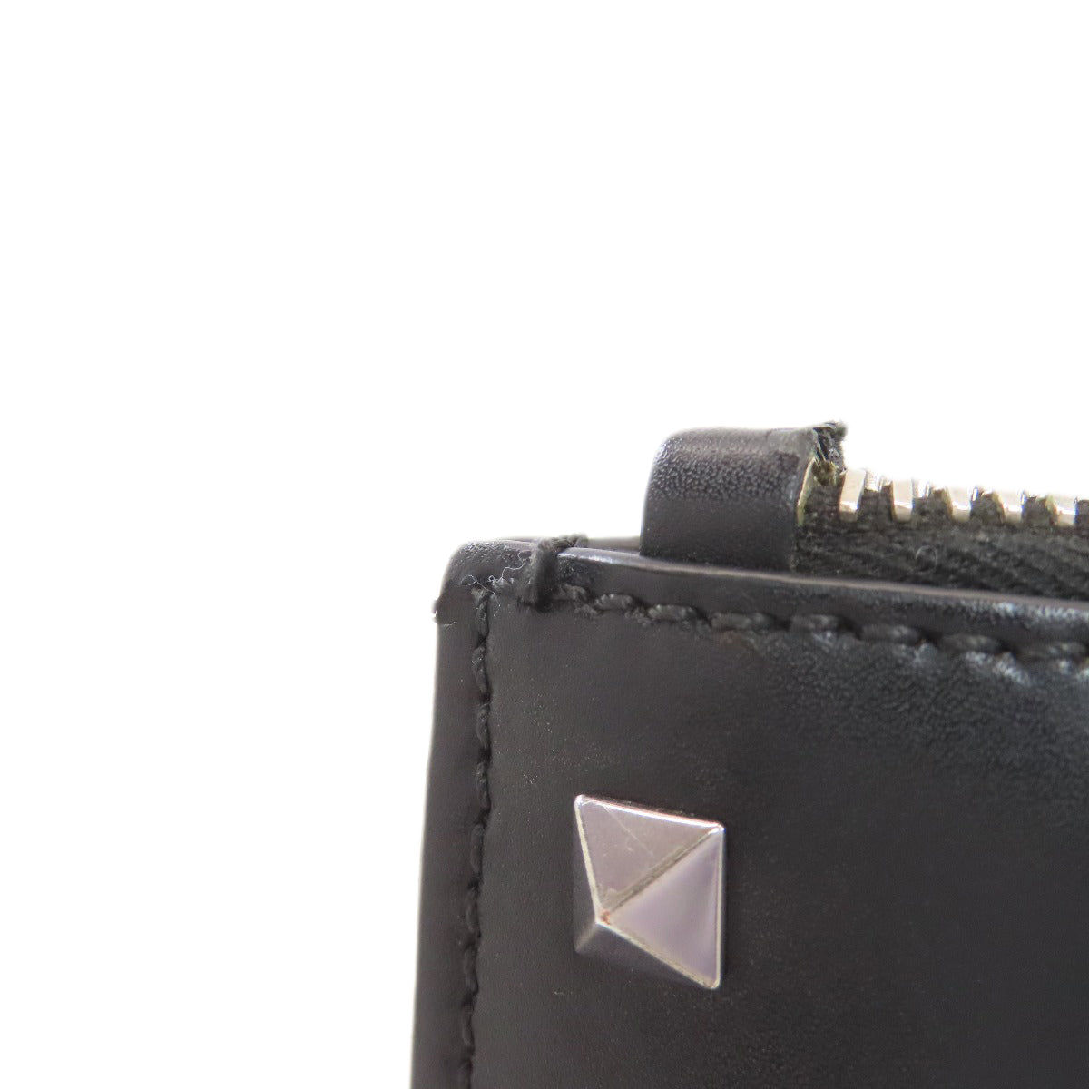 VALENTINO VLTN logo Clutch bag Calf Ladies [Used]